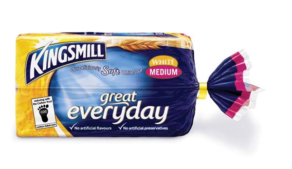 Kingsmill becomes first bread brand to put Carbon Labels on loaves