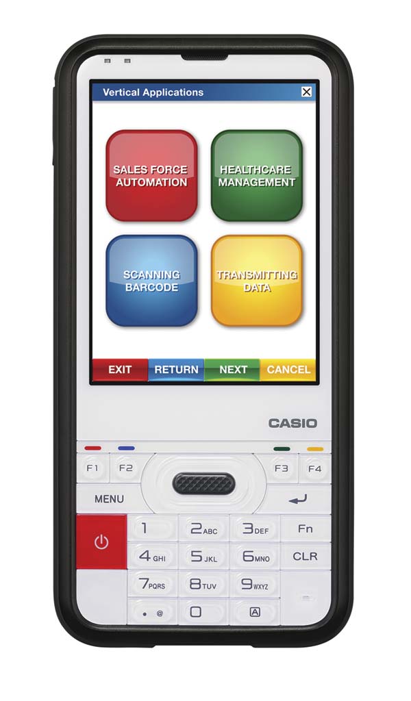 Casio releases industrial PDA designed to support information sharing