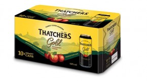 New multi-pack formats for Thatchers Gold cans New multi-pack formats for Thatchers Gold cans