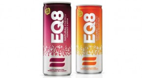 Biles Inc. refreshes EQ8 natural energy drink packaging design