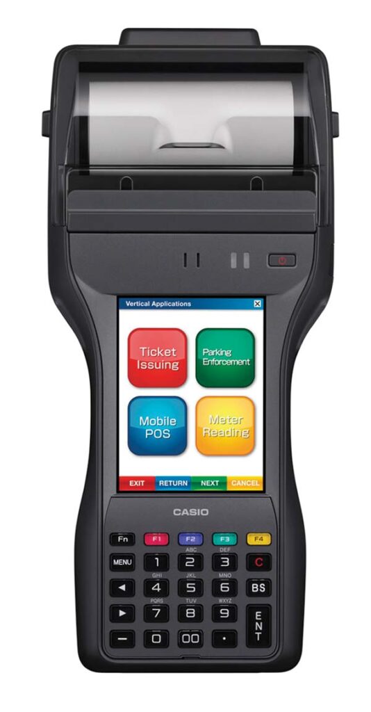 Casio releases a new rugged allinone handheld terminal with
