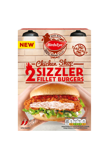 New Birds Eye Chicken Shop Fillet Burgers Brings The Takeaway Taste 