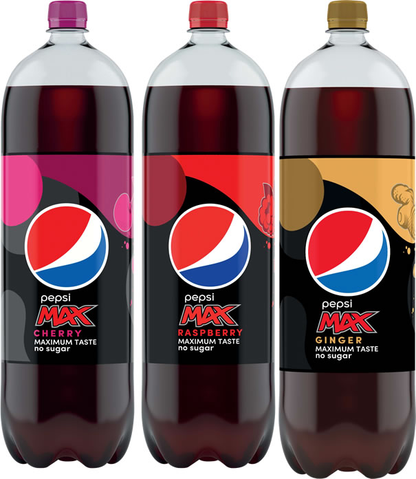 Colourful New Look For Pepsi Max Flavours Grocery Trader