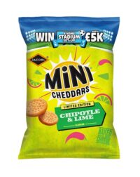 Jacob’s introduces two new limited edition Mini Cheddars flavours & on ...